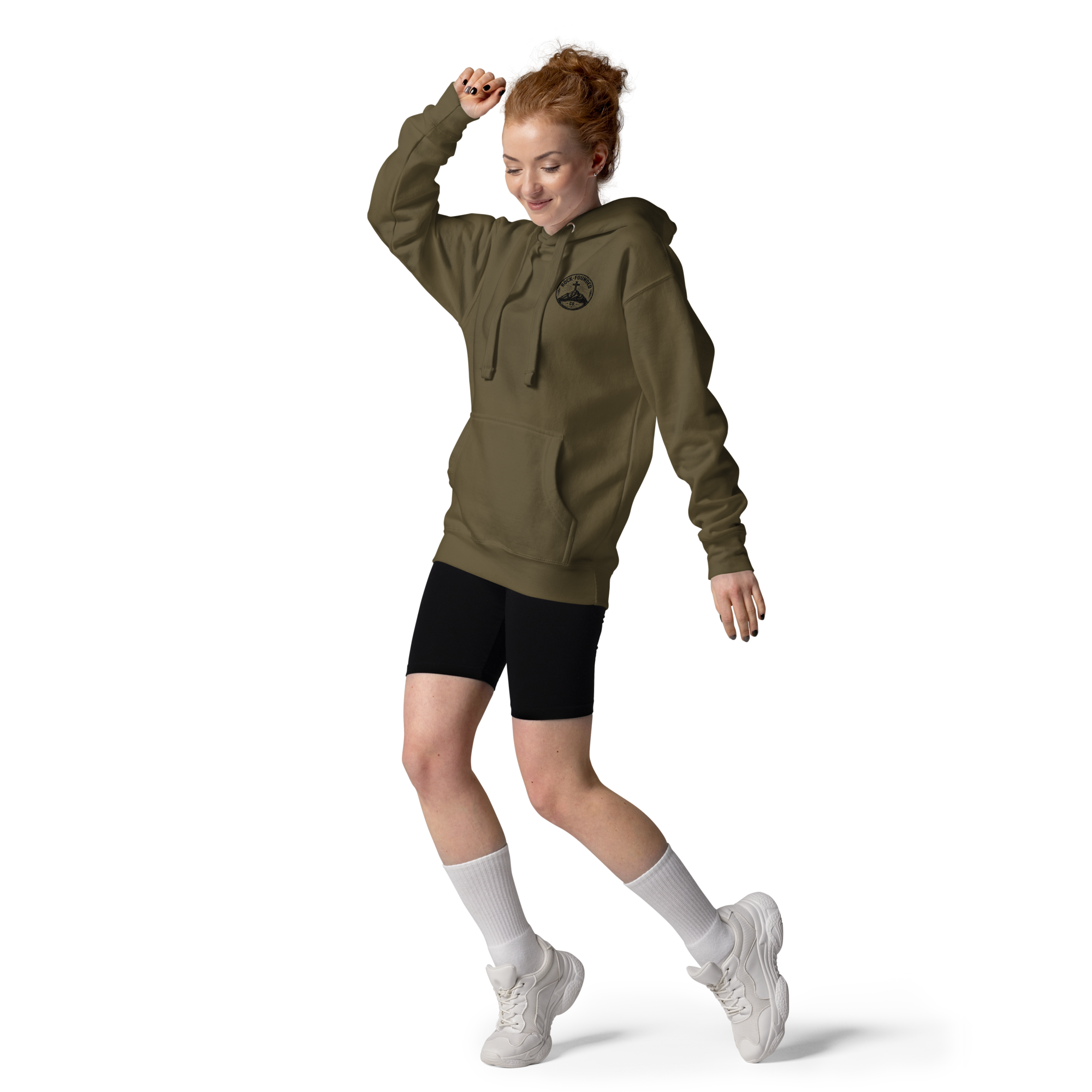 “She Is Clothed in Strength” Unisex Hoodie  Rock-Founded Co.